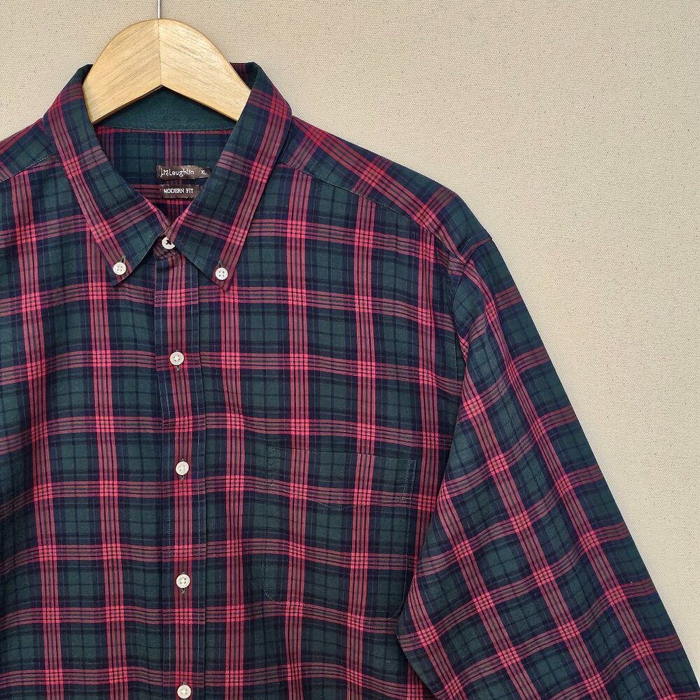 J. McLaughlin Modern Fit Button Down XL
